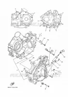 CRANKCASE for Yamaha KODIAK 2019