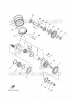 CRANKSHAFT / PISTON for Yamaha KODIAK 2019