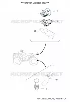 WVTA ELECTRICAL / TOW HITCH for Yamaha KODIAK 2019