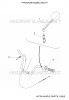 WVTA HANDLE SWITCH / CABLE for Yamaha KODIAK 2019