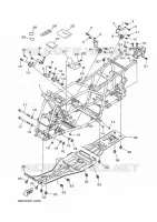 FRAME for Yamaha KODIAK 2019