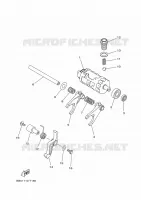 GEAR SHIFT SELECTOR DRUM / FORKS for Yamaha KODIAK 2019