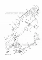 EXHAUST for Yamaha KODIAK 2019