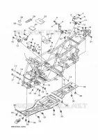 FRAME for Yamaha KODIAK 2019