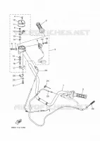 HANDLEBAR & CABLES for Yamaha KODIAK 2019