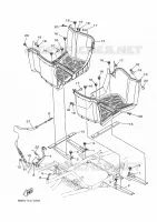 STAND / FOOTREST for Yamaha KODIAK 2019