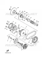 STARTER CLUTCH for Yamaha KODIAK 2019