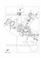 THROTTLE BODY for Yamaha KODIAK 2019