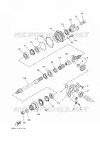 CROSS SHAFT for Yamaha KODIAK 2019