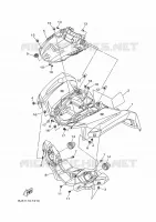 FRONT FENDER for Yamaha KODIAK 2019
