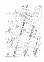 FRONT FORK for Yamaha YZ 2020