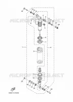 REAR SHOCK ABSORBER for Yamaha YZ 2020