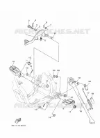 STAND / FOOTREST for Yamaha YZ 2020