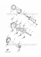 CRANKSHAFT / PISTON for Yamaha TRACER 2020
