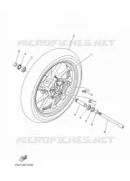 FRONT WHEEL for Yamaha TRACER 2020