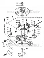 MAGNETO for Yamaha 40 1993