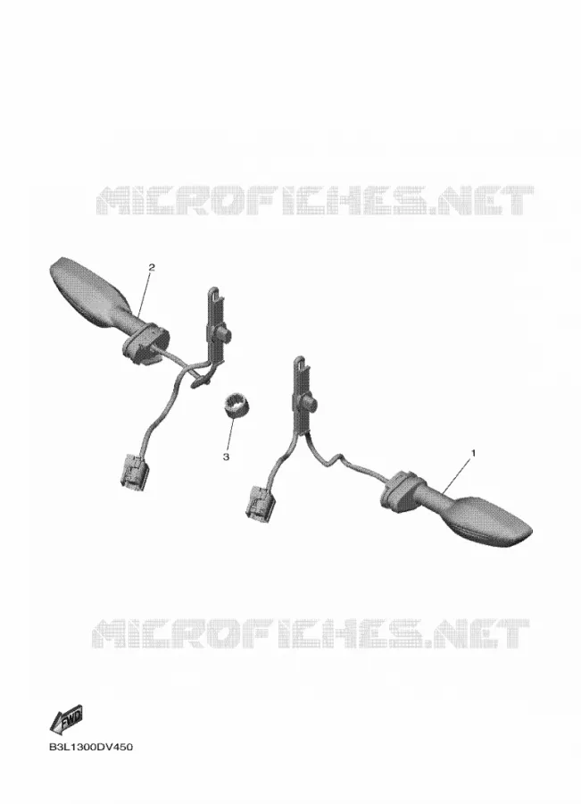 INDICATOR Yamaha MOTO 1000 2020 R1  YZF1000