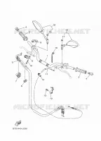HANDLEBAR & CABLES for Yamaha MT 2020