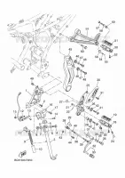 STAND / FOOTREST for Yamaha TRACER 2020