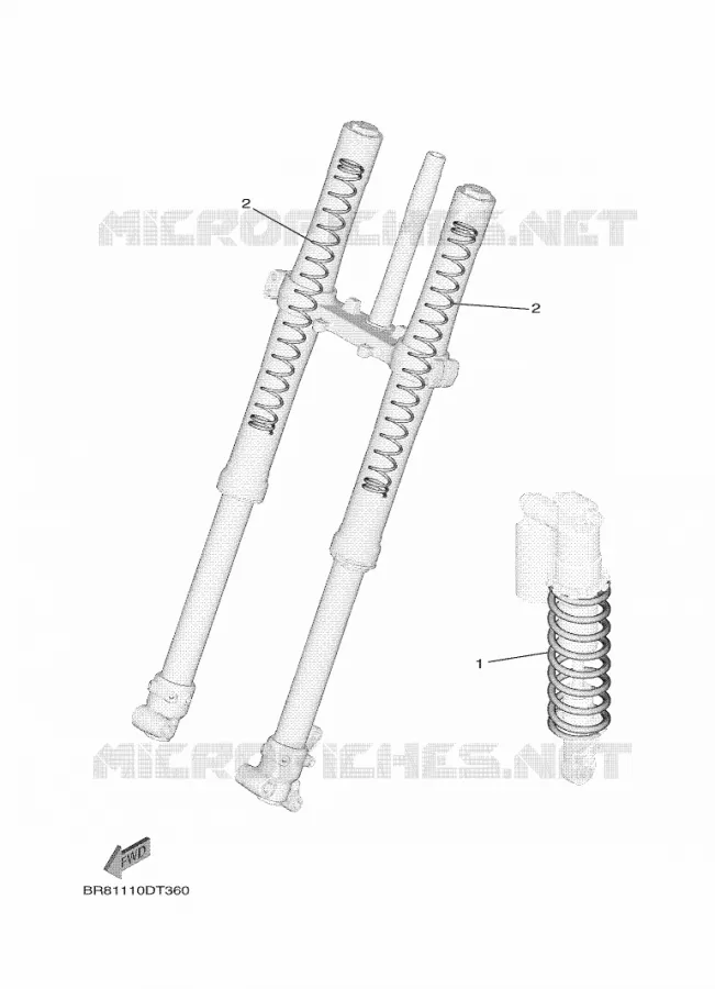 OPTIONAL PARTS Yamaha MOTO 65 2020 YZ  YZ65