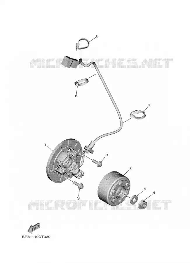 GENERATOR Yamaha MOTO 65 2021 YZ  YZ65
