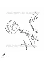 CAMSHAFT / TIMING CHAIN for Yamaha YFM 1986