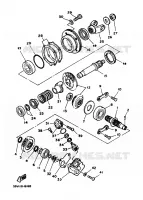CROSS SHAFT for Yamaha YFM 1986