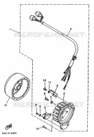 GENERATOR for Yamaha YFM 1986
