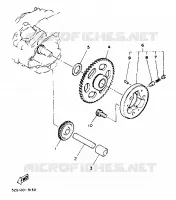 STARTER CLUTCH for Yamaha YFM 1986