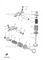 VALVE for Yamaha YFM 1986