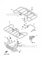 BUMPER for Yamaha KODIAK 1996