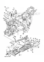FRAME 1 for Yamaha KODIAK 1996