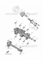CRANKSHAFT / PISTON for Yamaha MT 2021