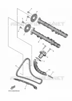 CAMSHAFT / TIMING CHAIN for Yamaha MT 2021
