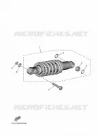 REAR SHOCK ABSORBER for Yamaha MT 2021