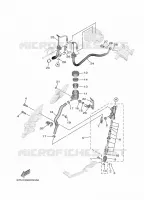 REAR BRAKE MASTER CYLINDER for Yamaha MT 2021