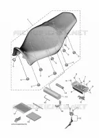 SEAT for Yamaha MT 2021