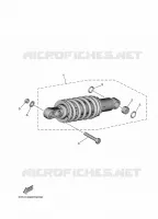 REAR SHOCK ABSORBER for Yamaha MT 2021