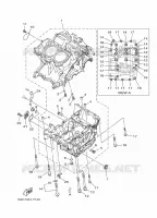 CRANKCASE for Yamaha MT 2020