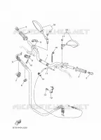 HANDLEBAR & CABLES for Yamaha MT 2020