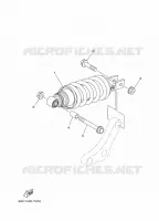 REAR SHOCK ABSORBER for Yamaha MT 2020