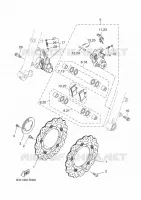 FRONT BRAKE CALIPER for Yamaha TRACER 2020