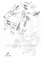 STAND / FOOTREST 2 for Yamaha TRACER 2020