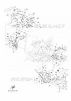 FAIRING 2 for Yamaha TRACER 2020
