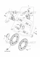 FRONT BRAKE CALIPER for Yamaha TRACER 2020