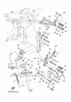 STAND / FOOTREST for Yamaha TRACER 2020