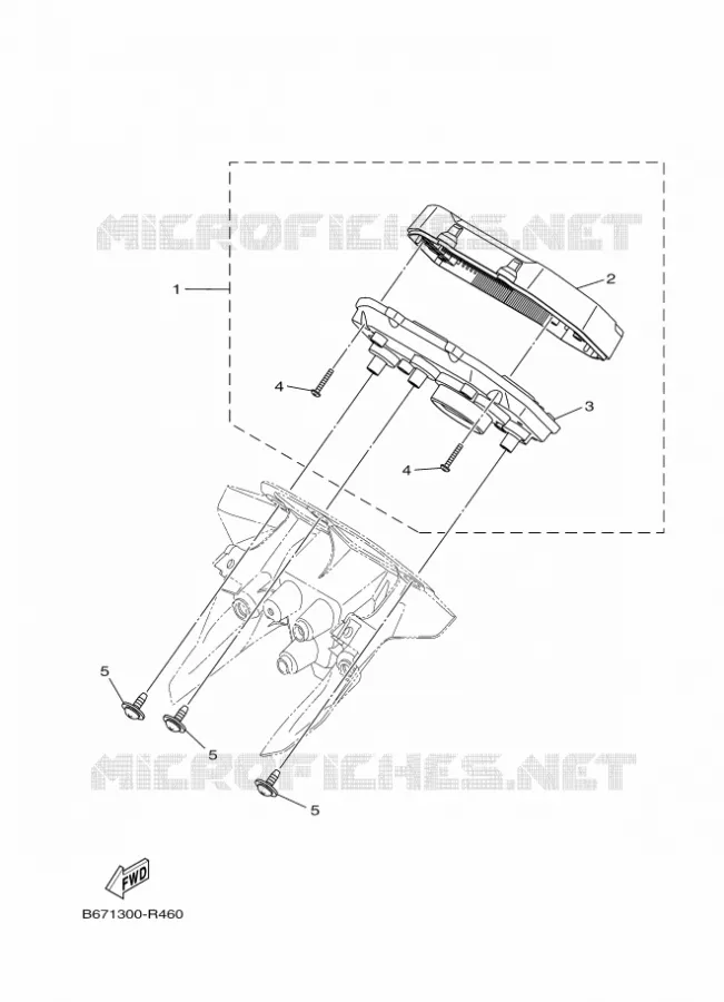 SPEEDOMETER Yamaha MOTO 1000 2020 MT  MTN1000