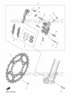 FRONT BRAKE CALIPER for Yamaha YZF 2020