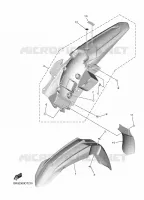 FENDER for Yamaha YZF 2020