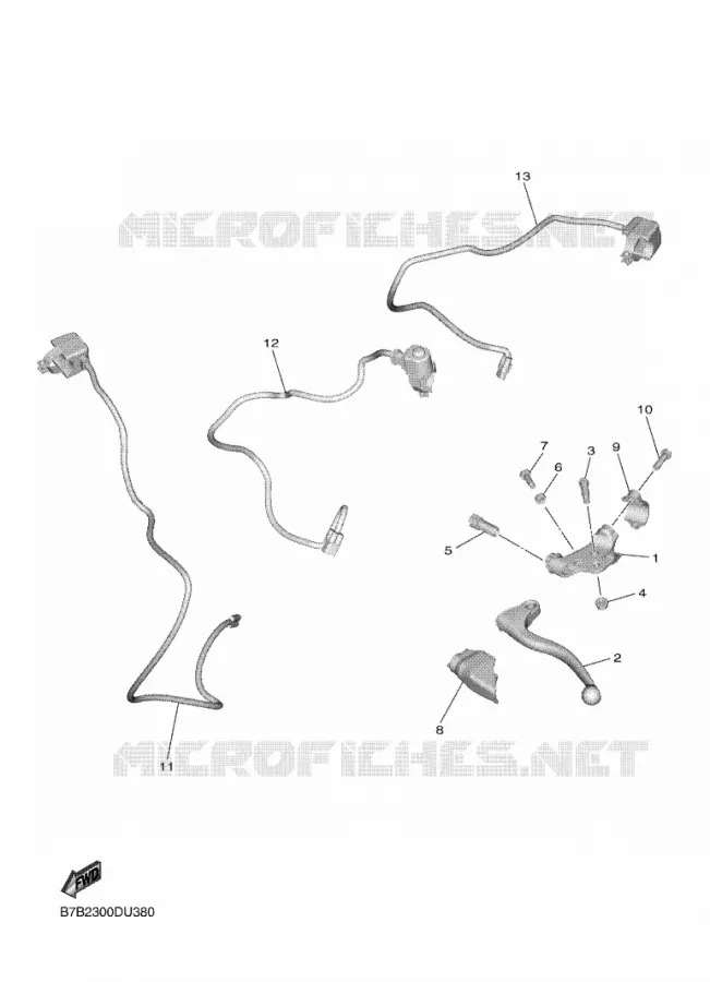 SWITCH / LEVER Yamaha MOTO 250 2020 YZF  YZ250F